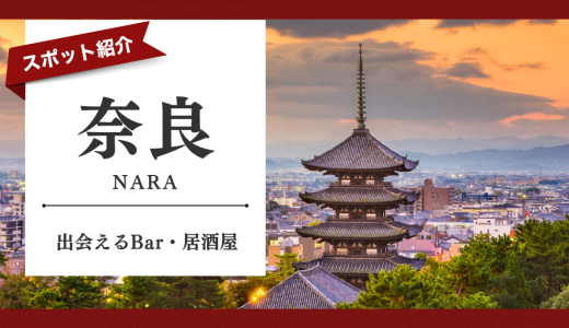 奈良で出会いがほしい人へおすすめのバーと居酒屋を紹介！マッチングアプリでの出会い方も解説します