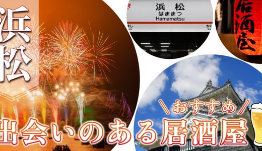 浜松で出会いのある居酒屋はどこ？おすすめの飲みスポットを紹介！