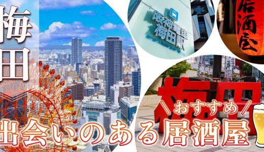 梅田で出会いのある居酒屋を紹介！おすすめの出会い方やマッチングアプリも紹介します