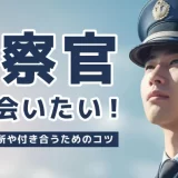 警察官と出会いたい!出会える場所や付き合うためのコツを徹底解説!