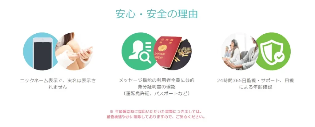 カップリンク安心