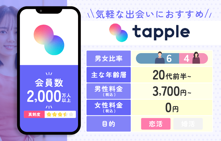 tapple(タップル)