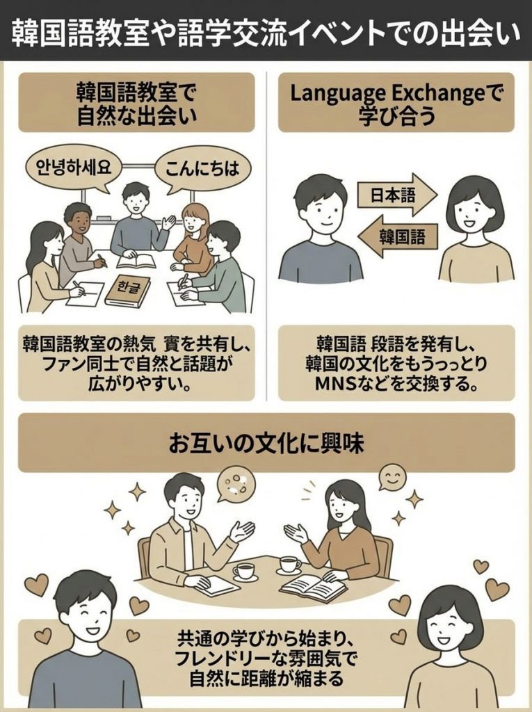 マッチングアプリ以外なら？韓国人との出会いの場4選