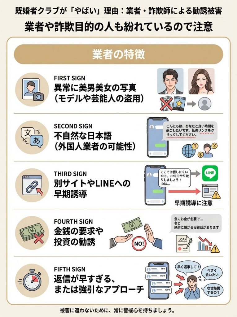 既婚者クラブが「やばい」と言われる理由とトラブル事例