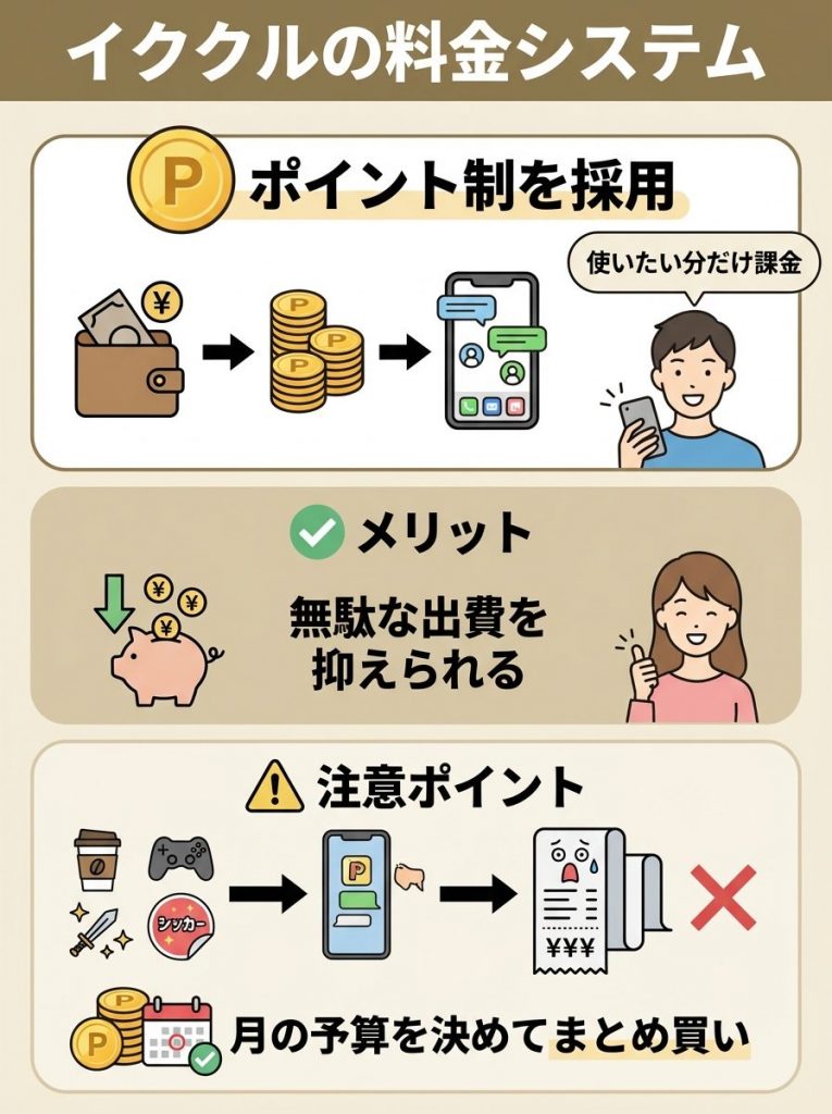 イククルの料金システム