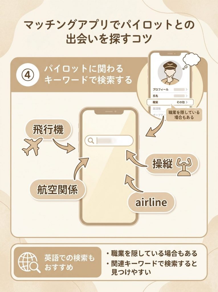マッチングアプリでパイロットとの出会いを探すコツ