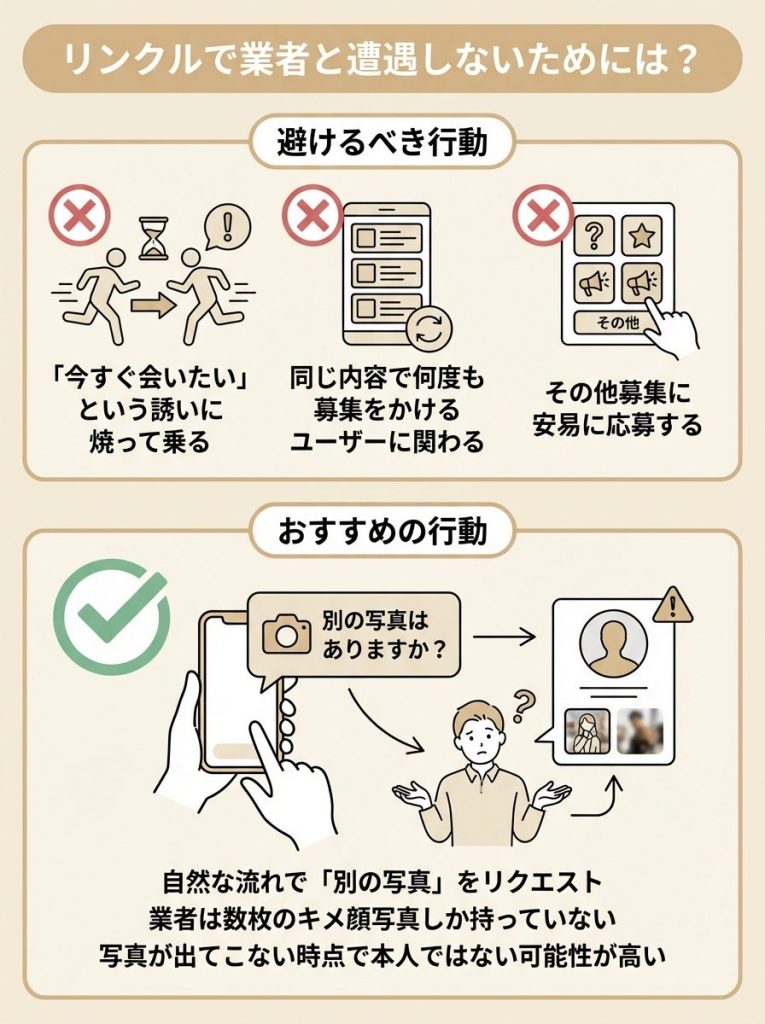 リンクルの安全性の実態調査！業者ばかりなの？