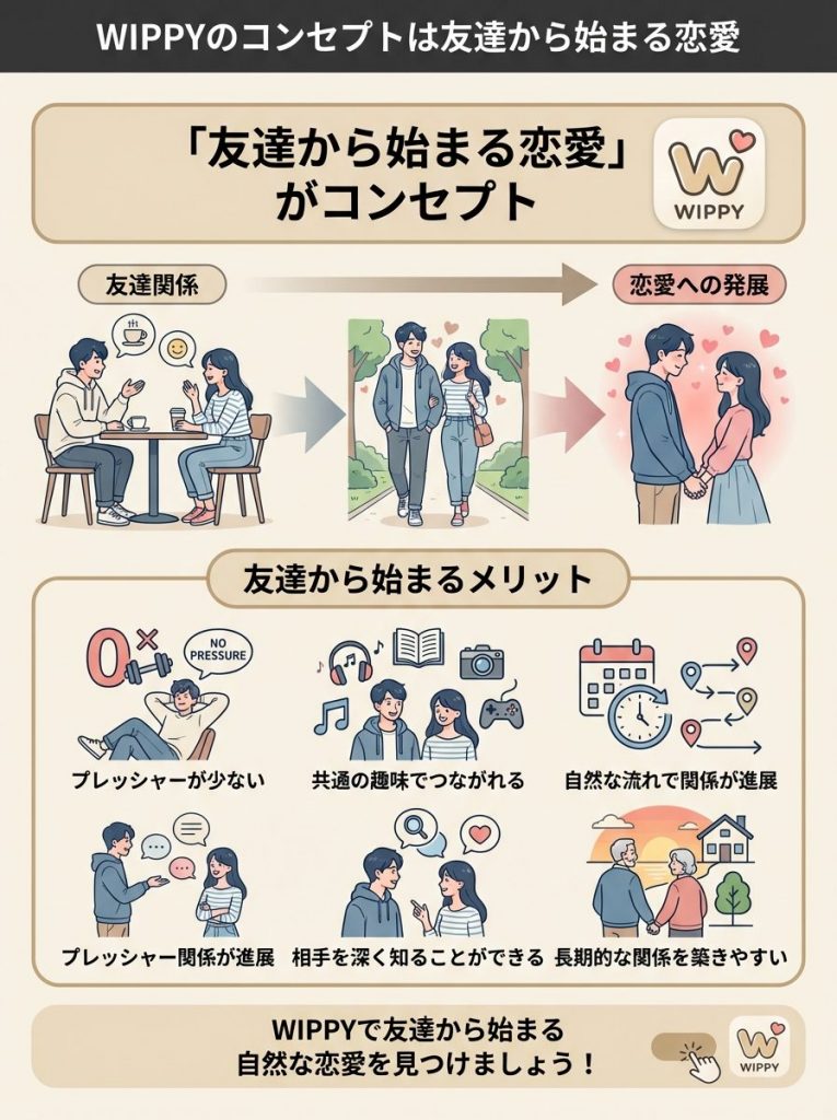 WIPPY(ウィッピー)とは?韓国発のマッチングアプリの特徴