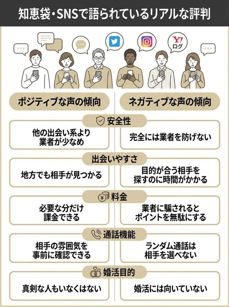 ワクワクメールの口コミ・評判を男女別に紹介