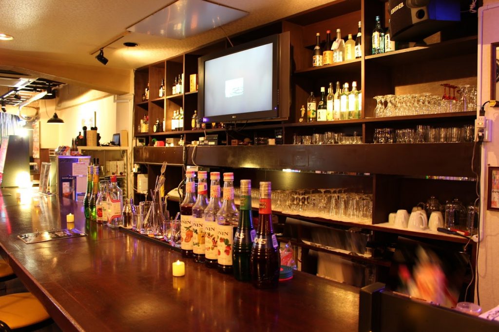 BAR D&Gの店内