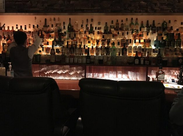 Bar Amberの店内