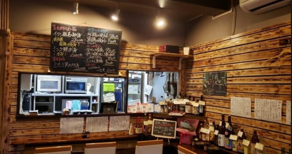 さばおの店内